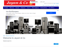 Tablet Screenshot of jayamandco.com